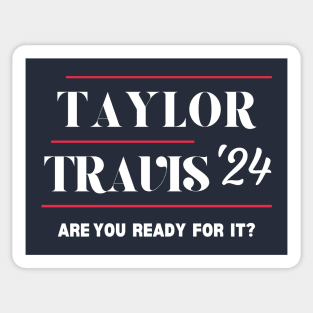 Taylor Swift Travis Kelce 2024 Sticker